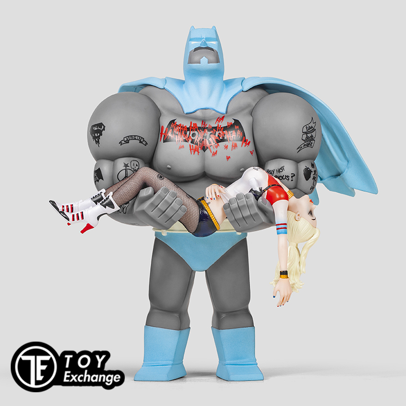 愚者乐园蝙蝠侠与小丑女潮玩