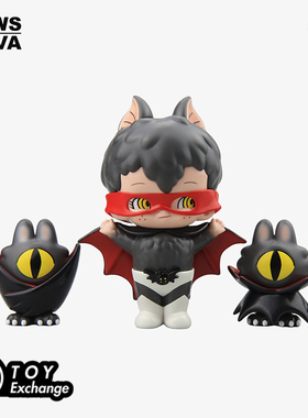 【玩具交易所】现货ABAO阿福和他的朋友们蝙蝠侠潮玩公仔礼物摆件