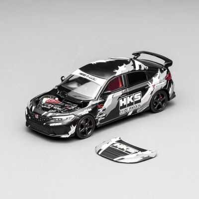 MH 1:64 本田思域 HONDA Civic TYPE R FL5 HKS涂装 合金车模