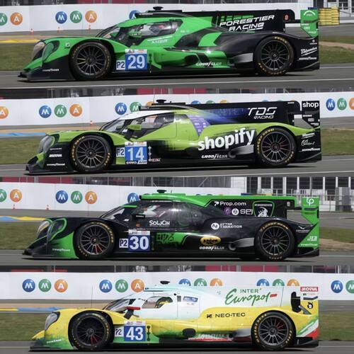 Spark 1:64 奥雷卡Oreca07-吉布森 勒芒24H耐力赛 合金车模