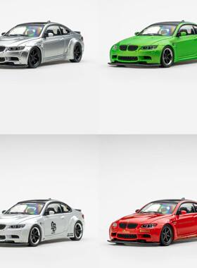 FM 1:64 宝马M3 E92 3系双门跑车4代 合金汽车模型FINE MODEL