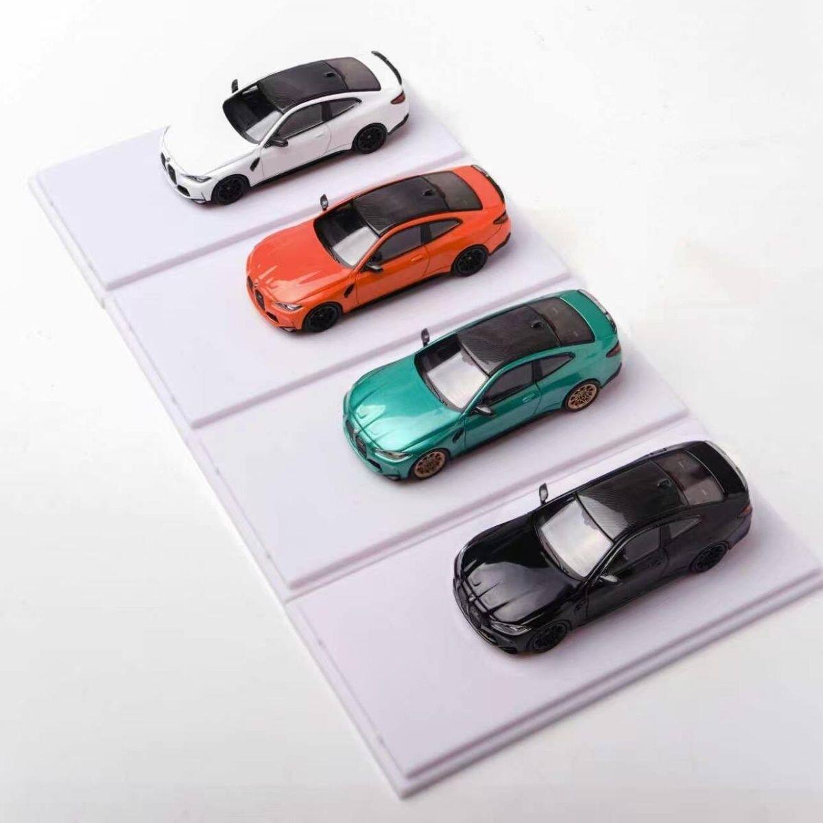 HM 1:64 宝马BMW M4 G82 合金汽车模型Howie Model