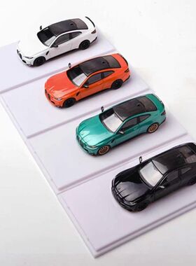 HM 1:64 宝马BMW M4 G82 合金汽车模型Howie Model