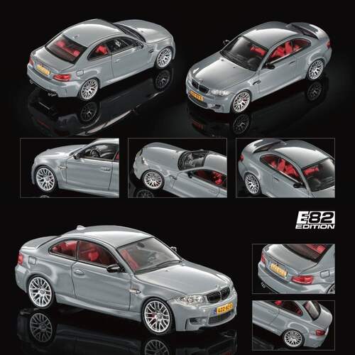 新品 MORTAL 1:64 宝马BMW 1M Coupe 电镀仿真合金汽车模型收藏