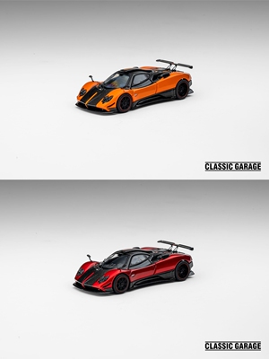Classic Garage 1:64 帕加尼zonda Cinque 合金收藏汽车模模型