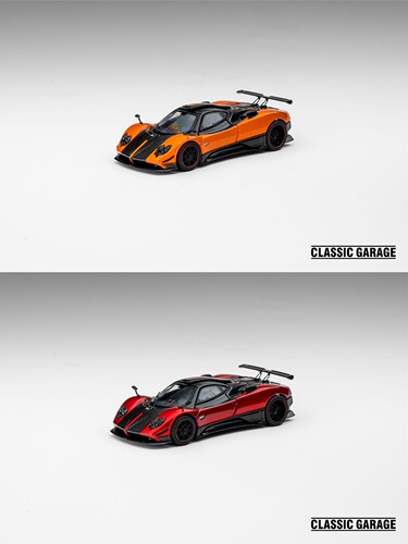 Classic Garage 1:64 帕加尼zonda Cinque 合金收藏汽车模模型