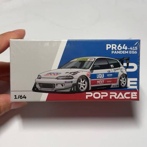 现货  POPRACE  1/64  PANDEM思域EG6  洛杉矶展会限定