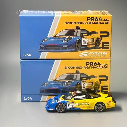 PoP Race本田NSX-R GT SPOON 东京改装展 香港限定 合金汽车模型