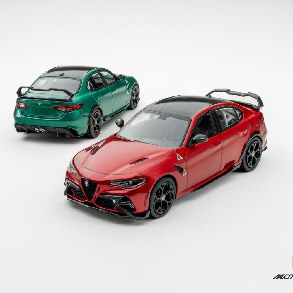 MOTOR GALLERY MG 1:64 阿尔法罗密欧GTAM 仿真合金汽车模型收藏