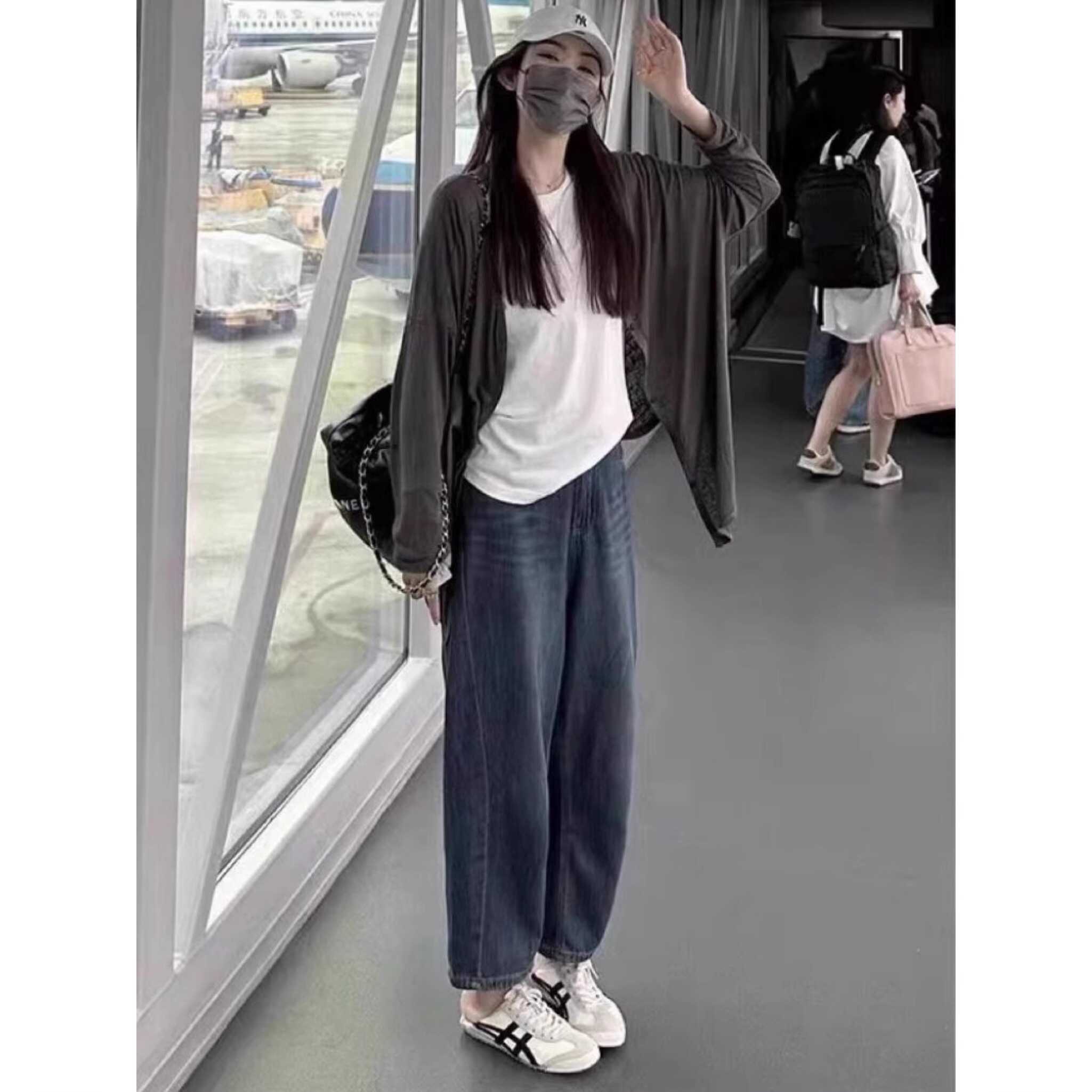 2025年新款宽松哈伦显瘦孕妇裤子