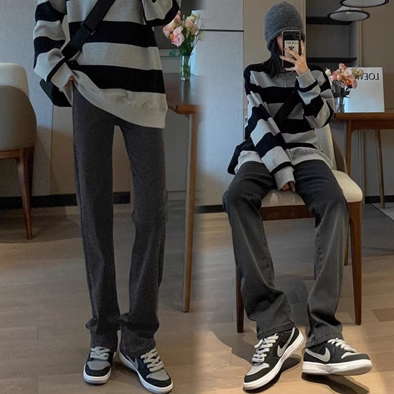 孕妇牛仔裤春秋款外穿直筒长裤女秋冬季加绒阔腿裤显瘦复古哈伦裤,孕妇装/孕产妇用品/营养,孕妇休闲裤,淘宝优惠券,粉丝福利购,淘宝优惠卷