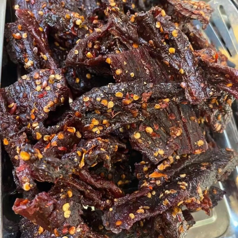 傣味麻辣干巴牛肉干巴德宏芒市特色干巴鲜香开袋即食小零食肉干巴