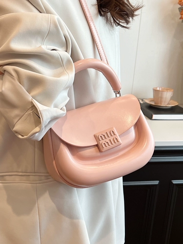 Розовая сумка на одно плечо, сумка через плечо, коллекция 2023