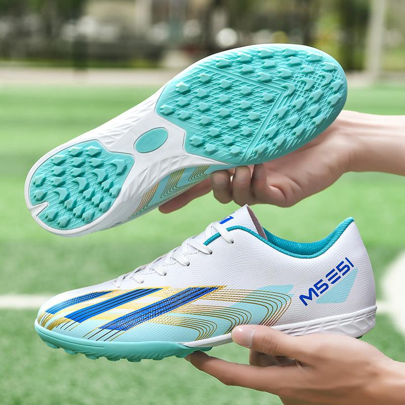 小李子梅西猎鹰足球鞋刺客男成人TT碎钉AG长钉儿童球鞋女小学生