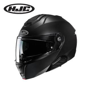 进口HJC揭面盔i91双风镜摩旅摩托车巡航拉力头盔四季通用防雾全盔