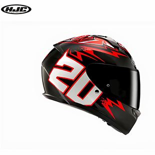 原装进口HJC全盔亚版 c10摩托车赛车入门级 赛车街车复古头盔男女