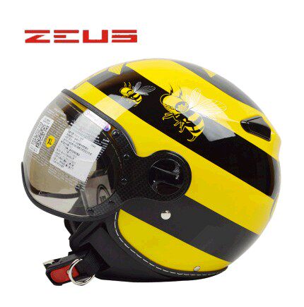 Special Offer Taiwan Helmet Half helmet ZS-210C Motorcycle Helmets yellow white Little beein the Motorcycle/Equipment/Fitting , Motorcyclist equipment , Motorcycle Helmets  category - from Buy2taobao.com to provide professional Taobao agent buy service