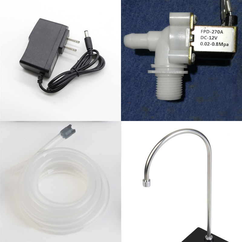 六菱数控龙头抽水器电磁阀适配器