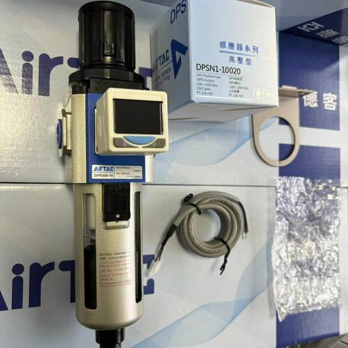 亚德客气动调压和数显开关组合GFR300-10自动排水+DPSN1-10020