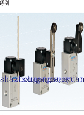 原装亚德客AIRTAC可调式滚轮杠杆型机械阀ZM3R-06   ZM3R06