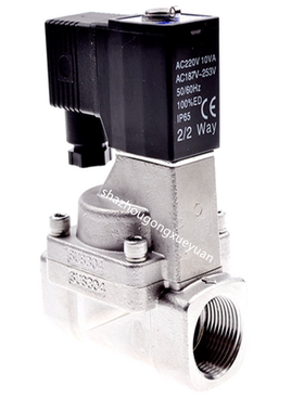 原装亚德客AirTAC不锈钢常开蒸汽电磁阀 2KL400-40