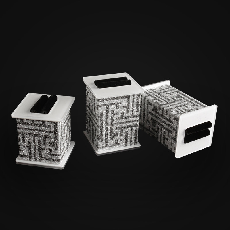 아크릴 보석 스탠드 보석 디스플레이 스탠드 팔찌 옥 디스플레이 소품 투명 목걸이 펜던트 스탠드