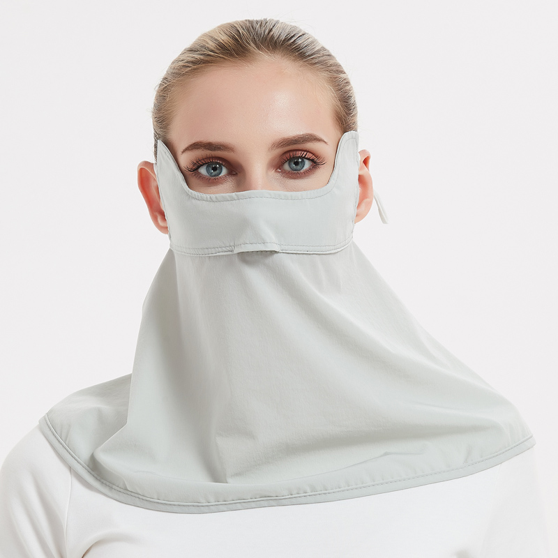 时尚遮阳面罩骑车凉感透气护眼角