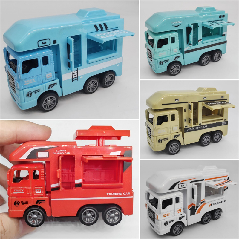 合金塑料房车儿童玩具车