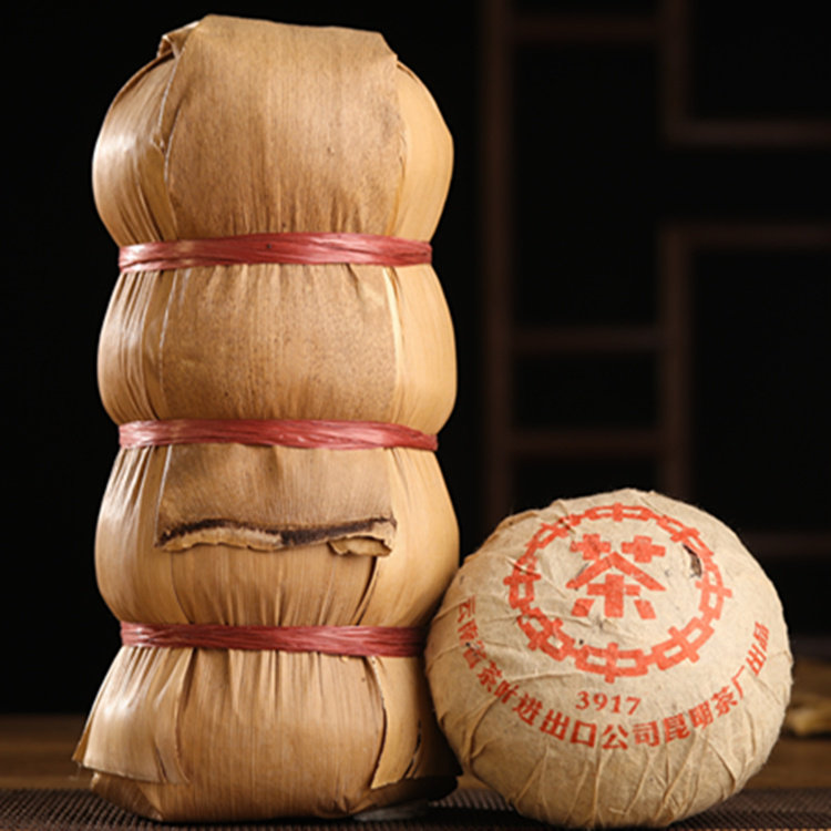 90年代昆明茶厂  3917 沱茶生茶  250克 生沱