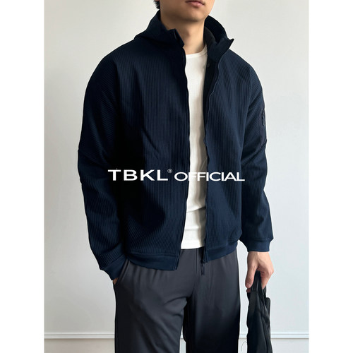 〔TBKL〕户外华夫格显贵连帽卫衣