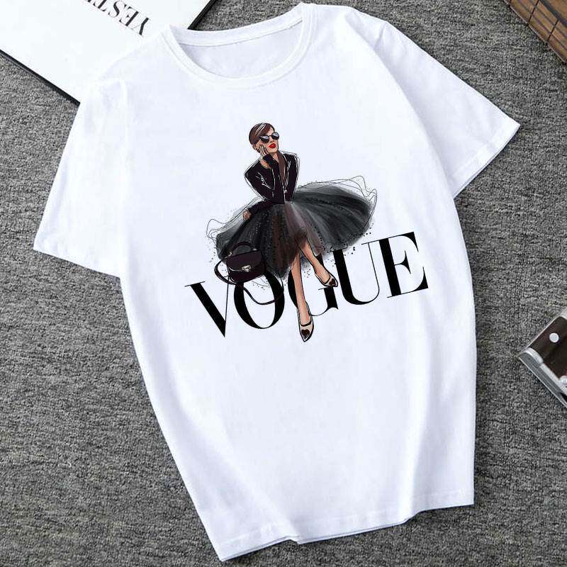 Camisetas Verano Mujer 2019 Thin Section T Shirt 女士宽松T恤