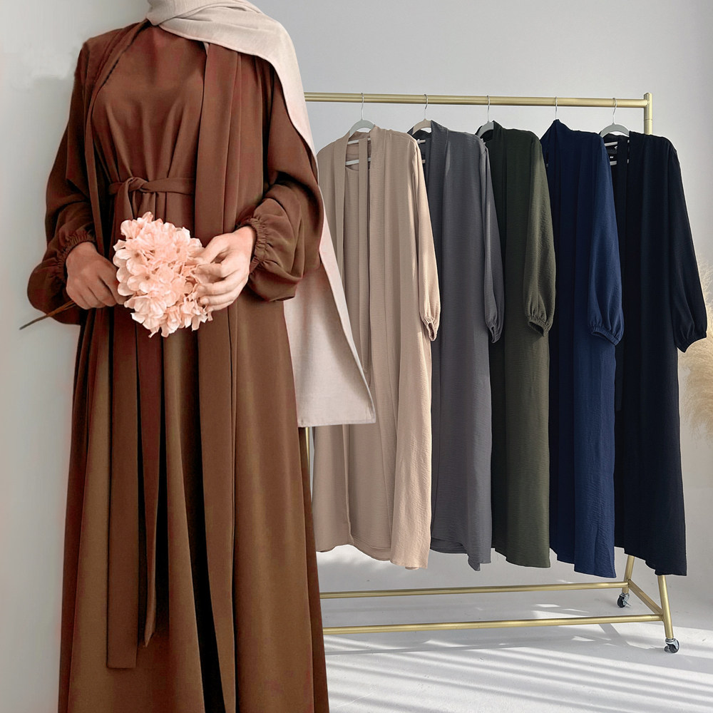Open Abaky Dubai Women Kimono 开衫女