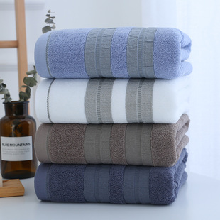 thick cotton bath towel luxury soft absorbent 纯棉色吸水浴巾