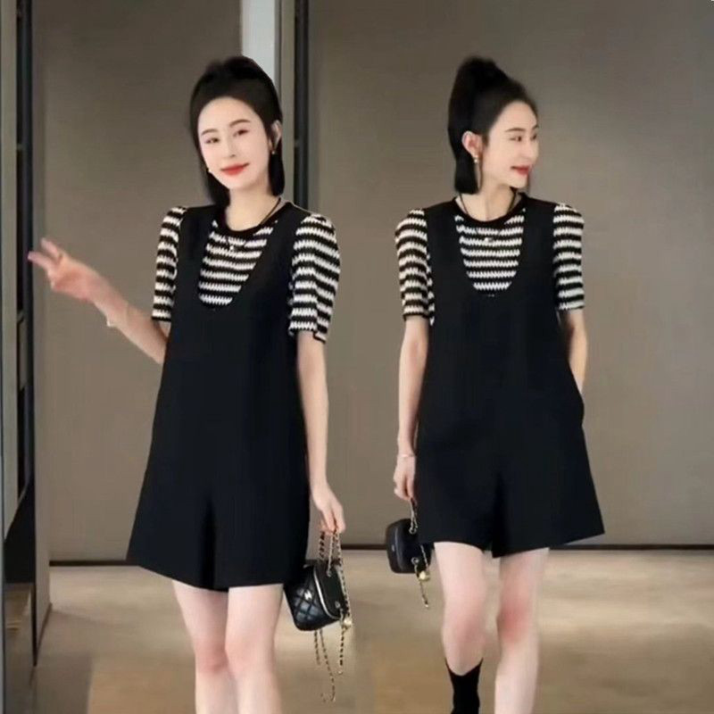 夏季休闲时尚套装女新款图片