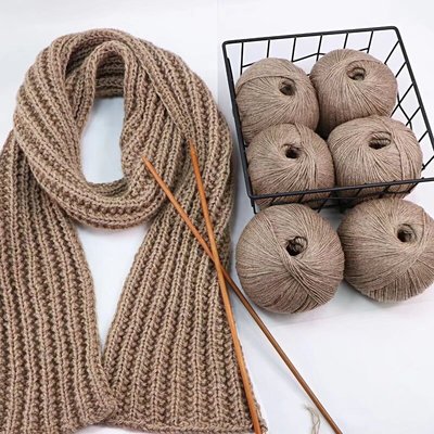 3股羊绒围巾线=6团一单