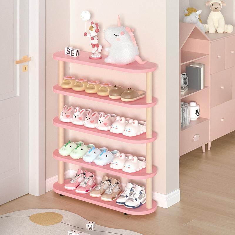 儿童鞋架小型家用玄关收纳鞋架门口宝宝鞋子专用简易多层窄小鞋柜,住宅家具,鞋架,淘宝优惠券,粉丝福利购,淘宝优惠卷