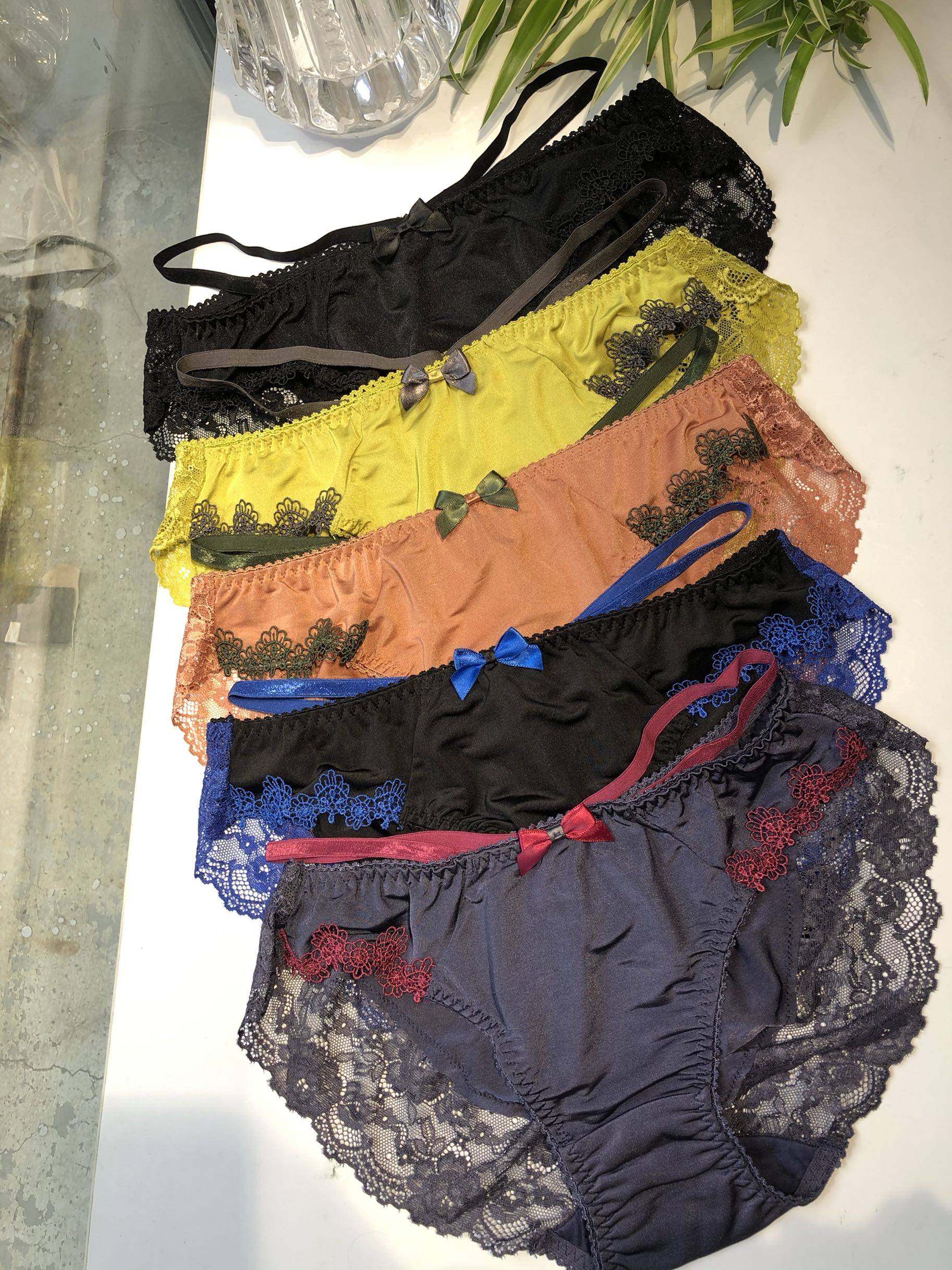 韩国正品现货lalingerie细带性感女士内裤三角裤底裤弹力舒适贴身