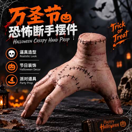 HalloweenGhostHandWednesday