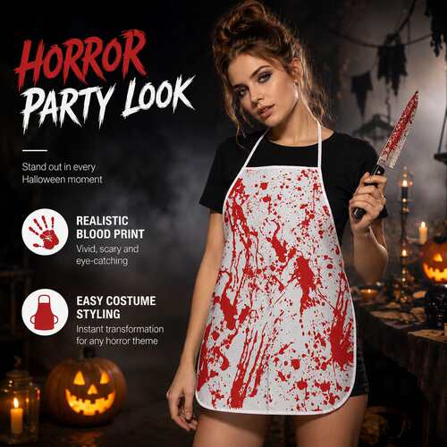 HalloweenHorrorBloodyApron