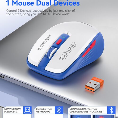 WirelessBluetoothMouse2.4GDual