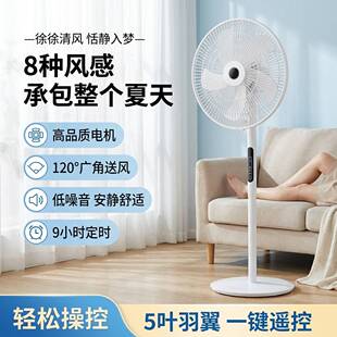 Intelligent remote control silent operation household电扇