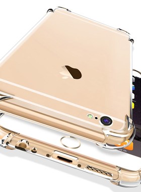 6splus case  7 / 8 / plus transparent silicone iPhone 6 case