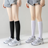 JK colorful calf socks for women, professional sports muscle energy compression socks, fitness running rope skipping pressure slimming leg long stockings thumbnail 8