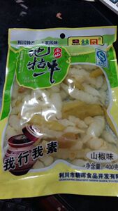 湖北特产仙山玉珠地牯牛400g宝塔菜泡菜母水调料风味酸辣下饭菜