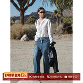 毛边荷叶边女士上衣 LOW SOLSOL 设计师 26春夏新品 CLASSIC