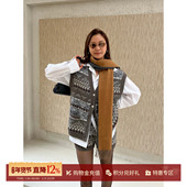 ETHOR SOLSOL买手店 短裤 设计师品牌25秋冬新品 复古花卉针织马甲