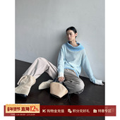 OSMOS SOLSOL买手店 单面浮线露肩套头衫 设计师品牌 25秋冬新品