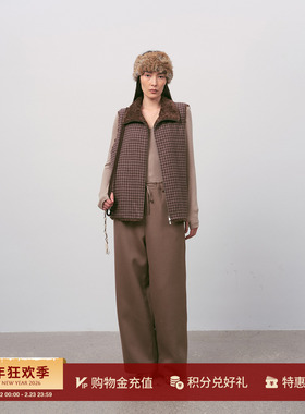 MESTRIO 设计师品牌 25秋冬新品 双面穿立领马甲 SOLSOL买手店