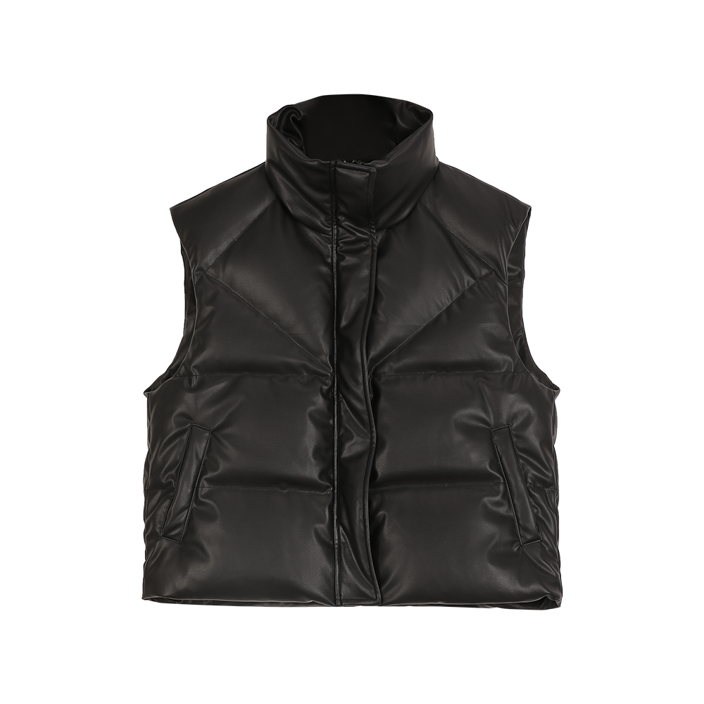 YOEYYOU拉链通勤立领羽绒马甲