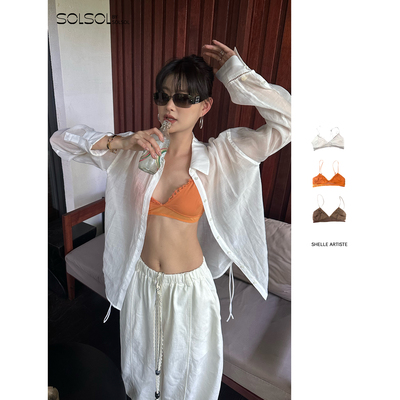 SHELLE ARTISTE 设计师品牌 25春夏新品 钩花比基尼 SOLSOL买手店